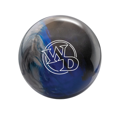 Polyester Bowling Ball - Columbia WD - Blue/Black/Silver