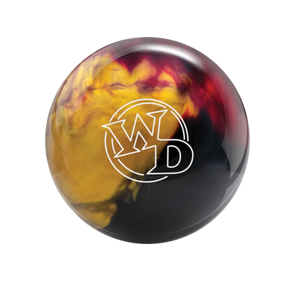 Polyester Bowling Ball - Columbia 300 WD - Scarlet/Gold/Black