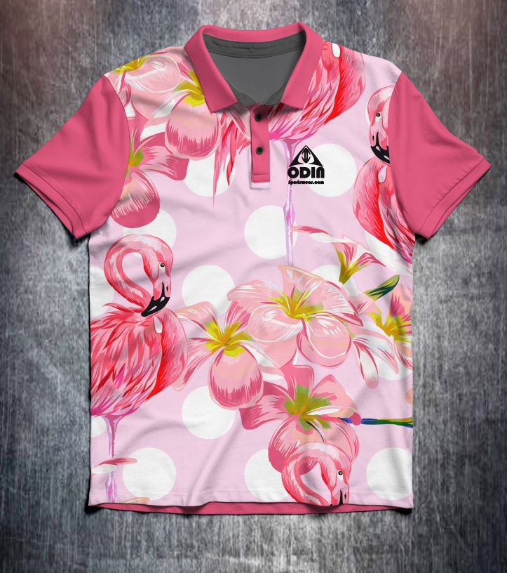 Pink Flamingo Tenpin Bowling Shirt and Apparel