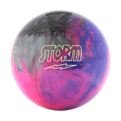 Polyester Bowling Ball - Storm Spot On - Pink / Purple / Silver