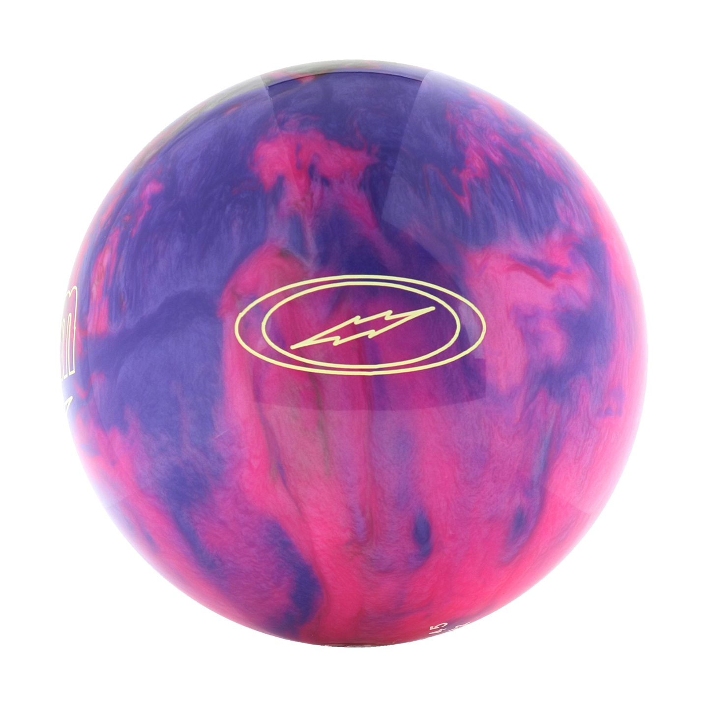 Polyester Bowling Ball - Storm Spot On - Pink / Purple / Silver