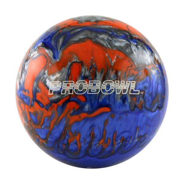 Polyester Spare Ball - Pro Bowl - Blue/Orange/Silver