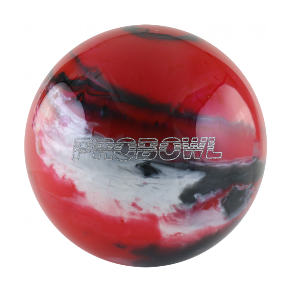 Polyester Spare Ball - Pro Bowl - Red/Black/Silver