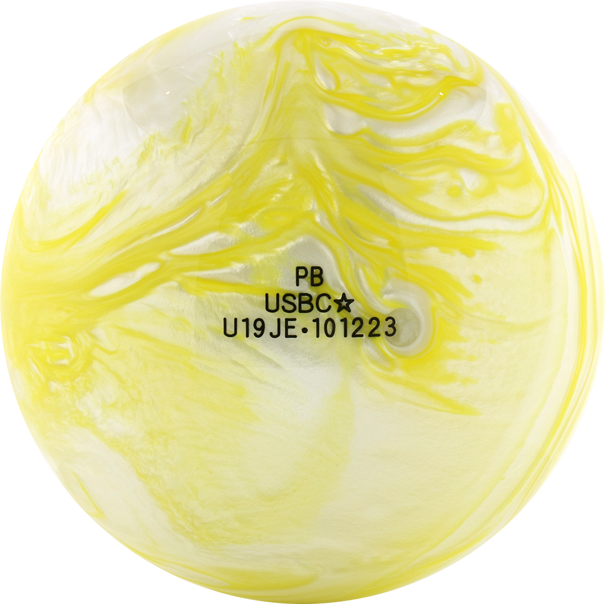 Polyester Spare Ball - Pro Bowl - Yellow/White